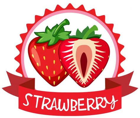 Diseño de logo para fresas rojas Vector Premium | Free Vector #Freepik #vector #freelogo # ...