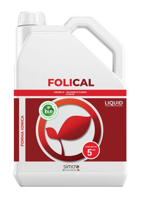 FOLICAL 15L - bio-fertilizzanti Simcro Crop Science