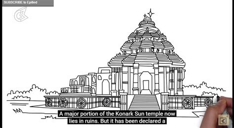 Konark Sun Temple : An Awesome sketch video by Epified - Bhubaneswar Buzz