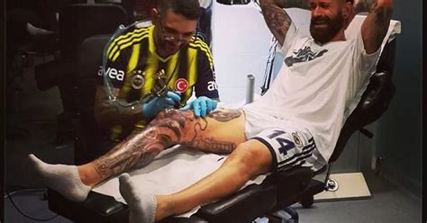 Worst football tattoos: Raul Meireles grins and bears it - Daily Record