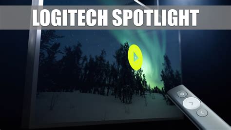 Logitech Spotlight Presenter With Highlight & Magnify Function - YouTube