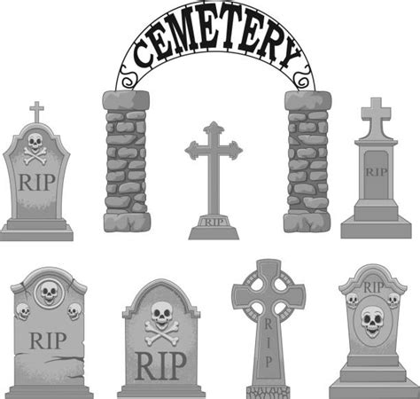 Cartoon Tombstone Images : Gravestone Clipart Animated Pictures On ...