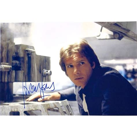 Autograph Signed Star Wars Harrison Ford Photo