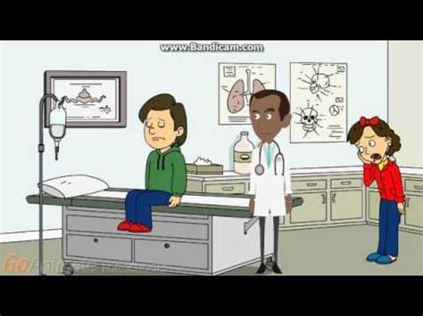 Boris Goes to the Hospital and Caillou Gets Grounded - YouTube