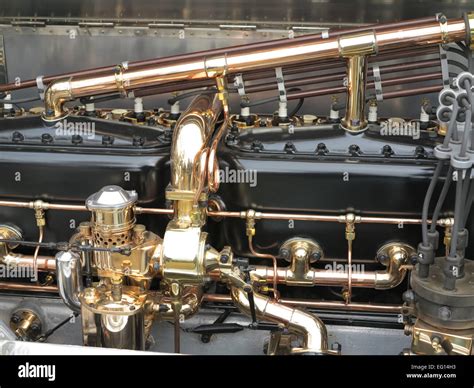 rolls royce engine detail Stock Photo - Alamy