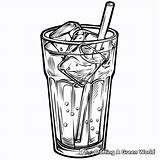 Soda Coloring Pages  Free & Printable sketch template
