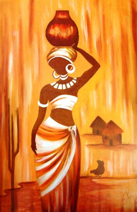 7ba06a0c11fa11c356b3442beccbc632.jpg (736×1139) | Desenho africano, Pinturas africanas, Imagens ...