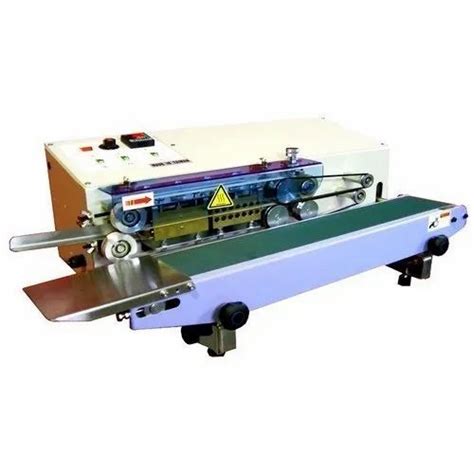 Mild Steel Plastic Bag Sealing Machine, For Industrial, Capacity: 0-500 ...