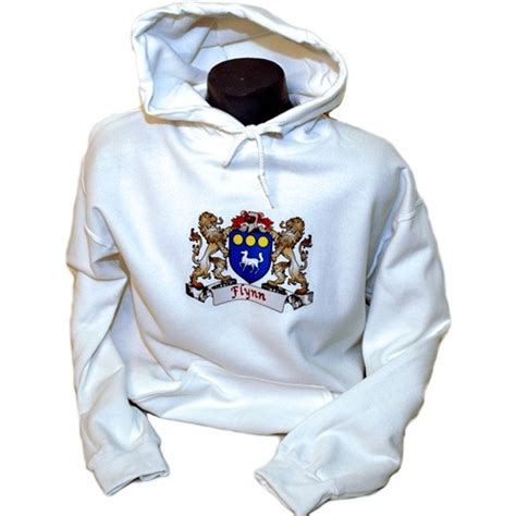 Sexton Family Crest Hooded Sweatshirt Clothing Tops at Irish on Grand