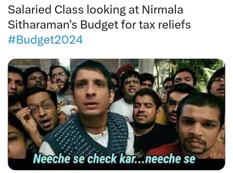 Indian Budget 2024 Memes - Pier Ulrica