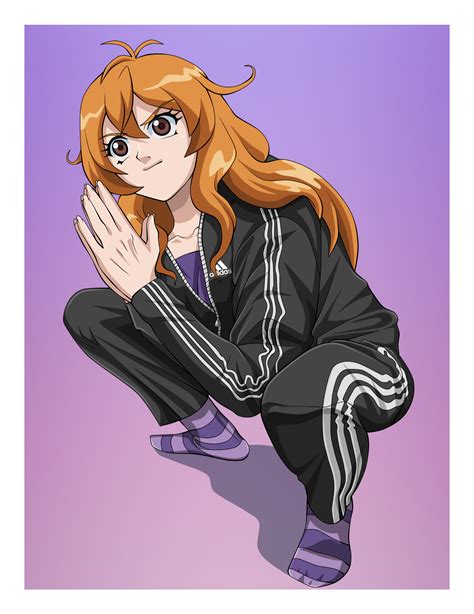 Alice with darkus colors and an adidas tracksuit :") : r/Bakugan