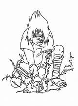 Uchiha Sasuke Coloring Pages  Free Printable sketch template