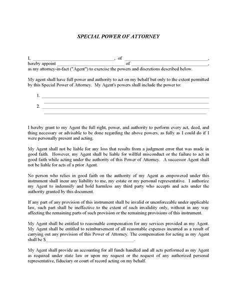 Navy Power Of Attorney Fillable Form - Printable Forms Free Online