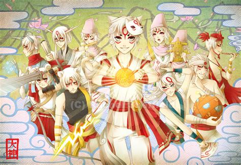 Okami Brush Gods by FireflyRaye on DeviantArt