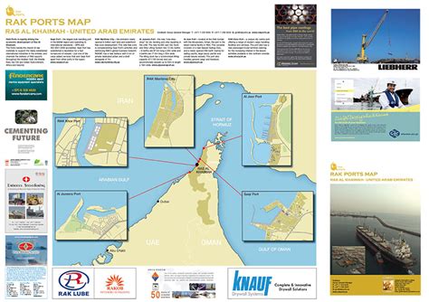 RAK Ports map - Compass Publications