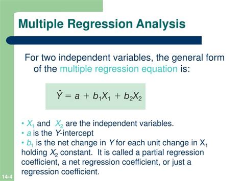 PPT - Multiple Linear Regression and Correlation Analysis PowerPoint Presentation - ID:927516