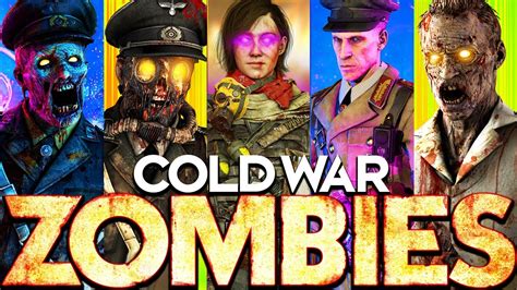 All "Cold War ZOMBIES" EASTER EGGS Speedrun!! (Call of Duty: Black Ops ...