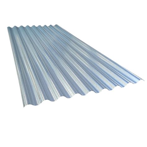 4ft Corrugated Roof Sheet Galvanised 8/3 x 24g - Clarkes of Walsham