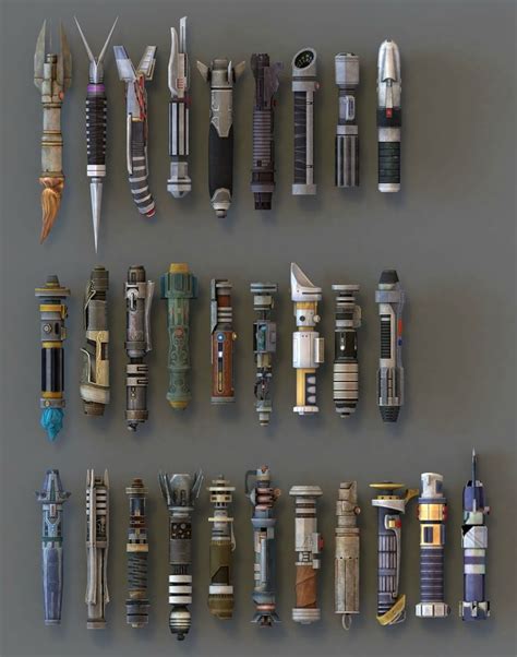 Light Saber Hilts | Lightsaber, Lightsaber hilt, Star wars light saber