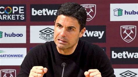 Mikel Arteta FULL post-match press conference | West Ham 2-2 Arsenal ...