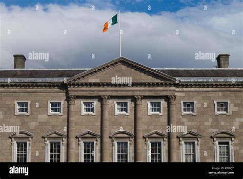 Ireland, Dublin, Leinster House, Irish Parliament Stock Photo - Alamy