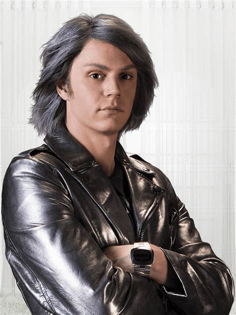 X-Men Days of Future Past Quicksilver Leather Jacket