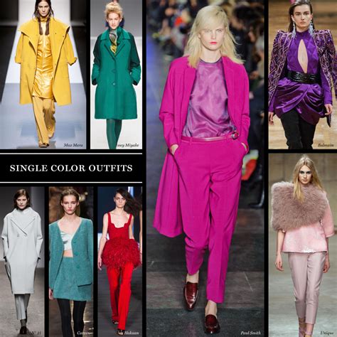 Single Color Outfits - Fall 2013 Trends - The Cut