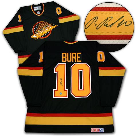 Pavel Bure Autographed Jersey - Vancouver Canucks 1994 Vintage