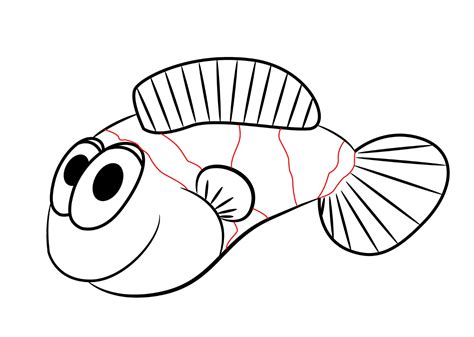 Fish Black And White Drawing at GetDrawings | Free download