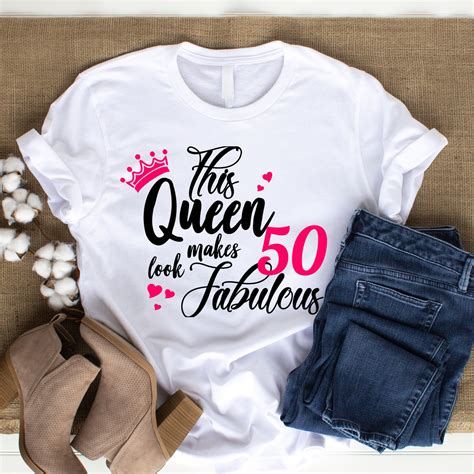 50th Birthday Shirt Ideas Gift for 50th Birthday Woman - Etsy