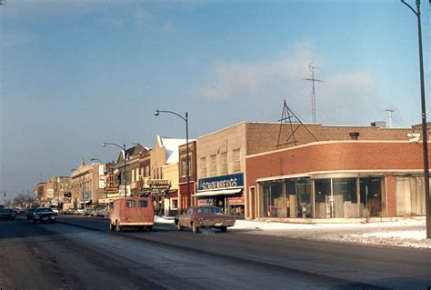 East Chicago, downtown business district | Description: View… | Flickr