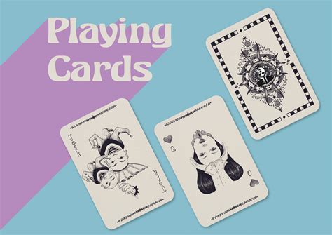 'upside down' playing cards on Behance