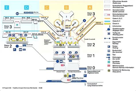 Terminal 1 Frankfurt Airport Map From Escrowmessenger 5 | Airport map ...