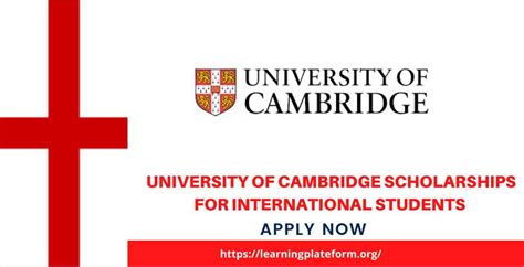 University Of Cambridge Scholarships 2024 - Complete Guide