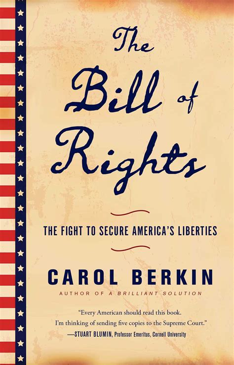 The Bill of Rights | Book by Carol Berkin | Official Publisher Page ...