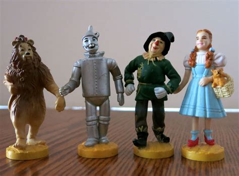 Set of 4 WIZARD of OZ Figurines from 1987 Set MGM Turner | Etsy