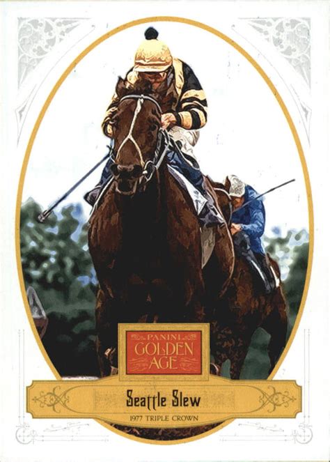 Seattle Slew (racehorse) MiscSports Price Guide | Seattle Slew (racehorse) Trading Card Value ...