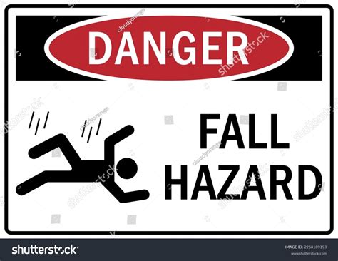 Fall Hazard Sign Stock Photos - 12,227 Images | Shutterstock