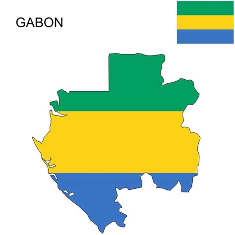 Gabon Flag Map and Meaning | Mappr