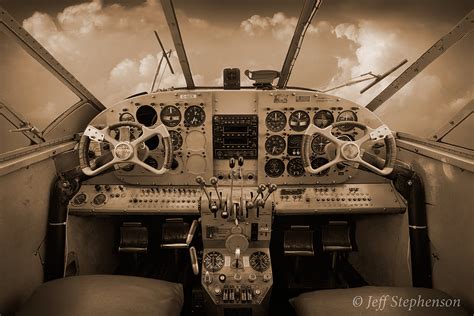 Beechcraft 'Beech 18' Expeditor Cockpit – Jeff Stephenson Photography