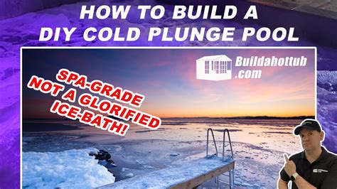 DIY Cold Plunge Pool - How to build one! - YouTube