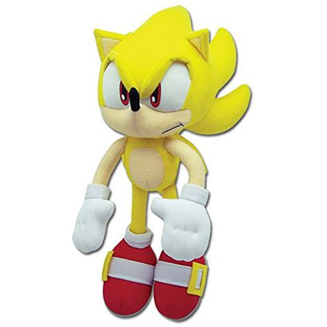 Great Eastern Sonic the Hedgehog Plush-12" Super Sonic (GE-8958 ...