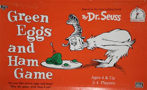 Green Eggs and Ham Board Game – Used – Team Toyboxes