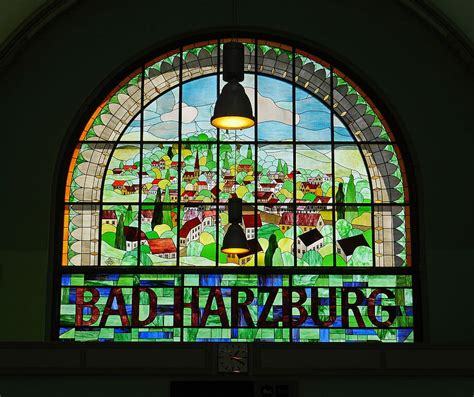 bad, harzburg, Railway Station, Bad Harzburg, station building, concourse, jewelry window ...