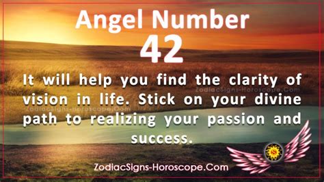 Angel Number 42 will Help You Find the Clarity of Vision in Life | ZSH