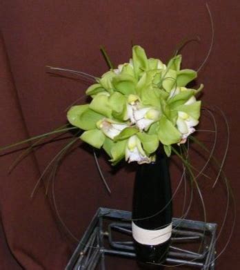 Green Orchid Bouquet Bridal Bouquet in Fredericton, NB - GROWER DIRECT ...