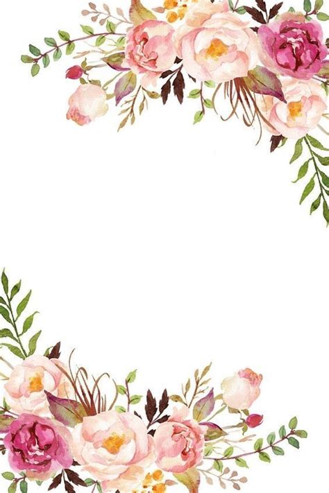 Vectores de flores | Floral border design, Floral invitation, Flower frame