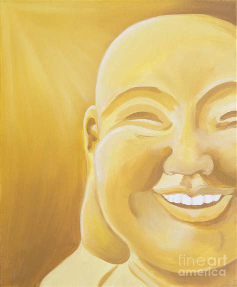 Happy Buddha Painting by Kaycee Johnson | Fine Art America