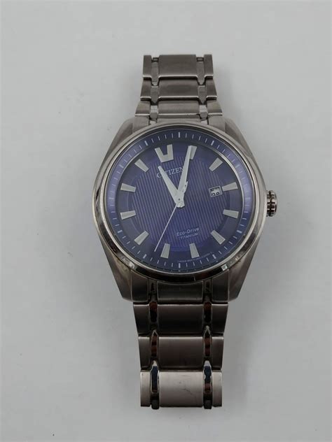 CITIZEN ECO-DRIVE TITANIUM SAPPHIRE CRYSTAL WRIST WATCH (WATER RESISTANT 10BAR) - Able Auctions