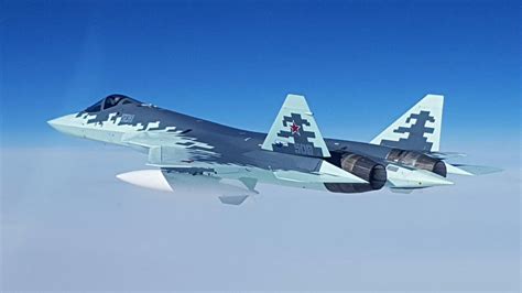 Newest Russian T-50 Stealth Aircraft Makes First Appearance in Spectacular New Camouflage - The ...